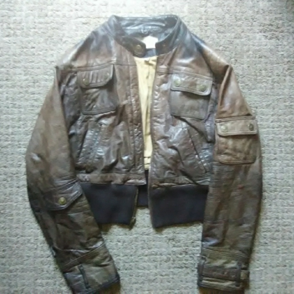 Wilson leather jacket(flawed)